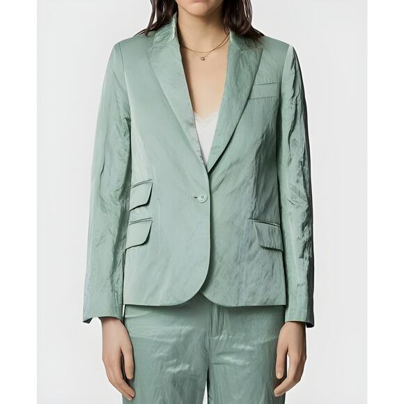 Zadig & Voltaire Light Green Blazer - Picture 11 of 11